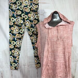 LuLaRoe 3XL Brittany with TC leggings